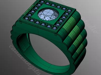 Ring bi152 3D print model