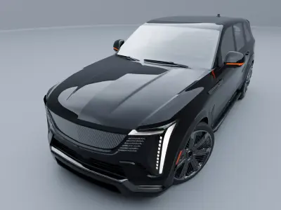 Cadillac-Escalade-iq-2025 With Interior 3D model