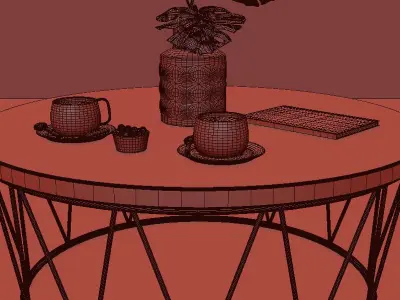 coffee table  3D model