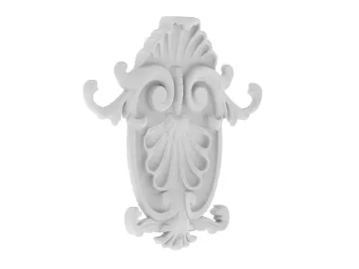 Cartouche Ornament 019 3D model