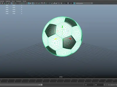 Ball - Printable Low-poly 3D model