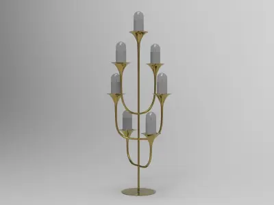 Estro Candlestick 3D model
