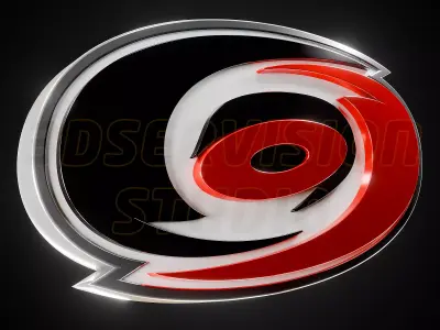 Carolina Hurricanes logo - Cinematic - 3D print 3D model