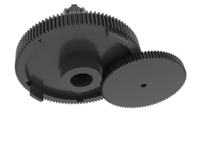 Saeco Royal Professional - gearses for gearbox 3D print model