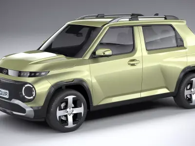 Hyundai Inster 2025 3D model