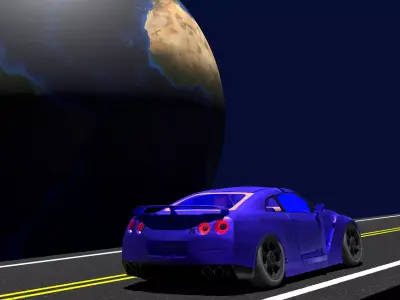 Nissan GT-R R35 3D model