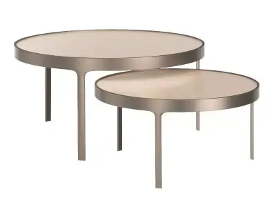 Dover Nesting Coffee Tables 3D model
