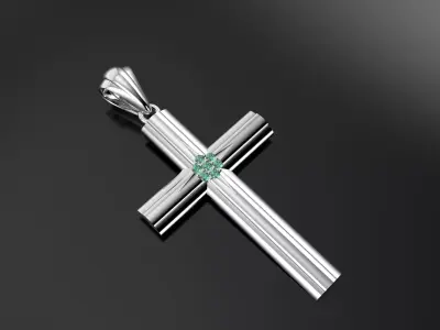 Cross pipes 3D print model