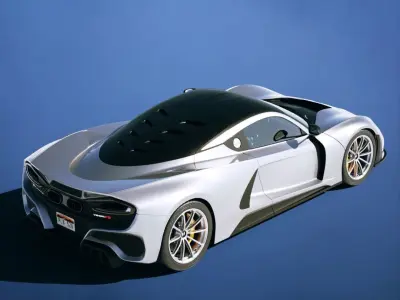 Hennessey Venom F5 2021 3D model