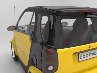 Smart Fortwo 3D model