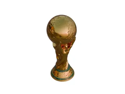 FIFA World Cup Trophy 3D model