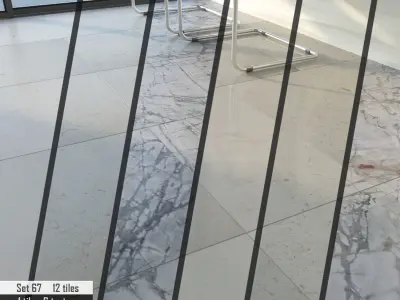 ABC Stone Set 3D model