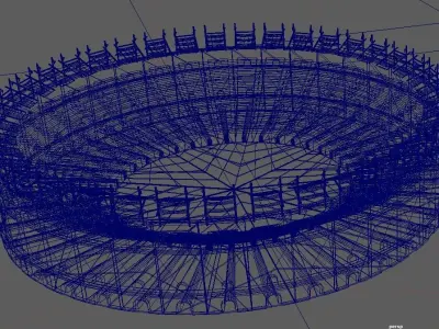 STADIUM1 coliseum in italy - coliseum in italy 3D model