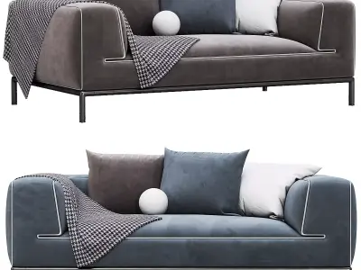 PERRY UP Sofa 207 By Flexform 3D model