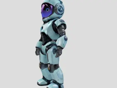 Robot Astronaut 3D model