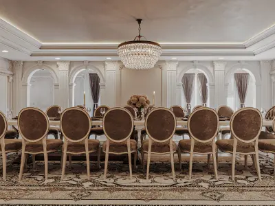 Arabian Dining Room 3D model