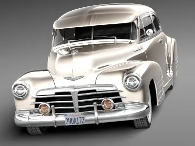 Chevrolet Fleetline Aerosedan 1948 3D model