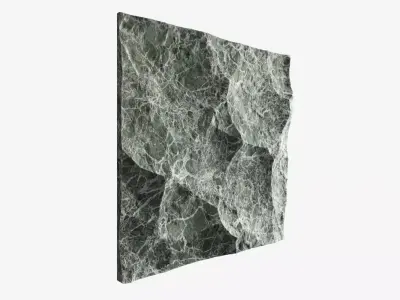 202-RockPanel piece of rock on wall 3D model