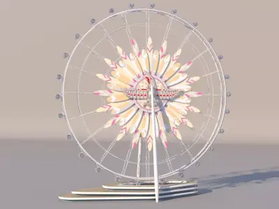 Ferris wheel 3D model buy