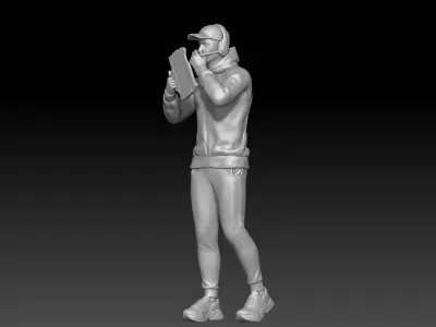 nfl coach man 1 3D print model