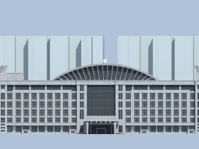 Hospital 3D model