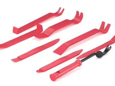 Garage Vehicle Trim Removal Tool Kit 3D model