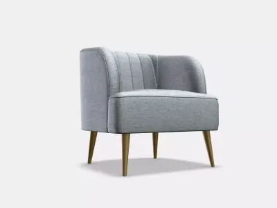 FULLOSA Armchair Low-poly 3D model