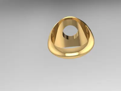 Signet Ring 3D print model