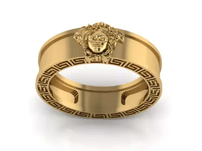 Medusa Ring 3D print model
