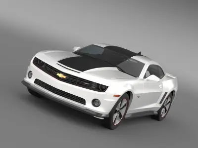 Chevrolet Camaro 2013 HotWheels 3D model