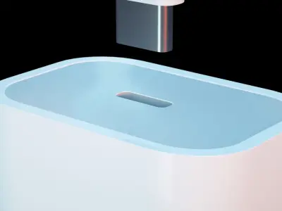 Apple Fast charging power adapter  3D model