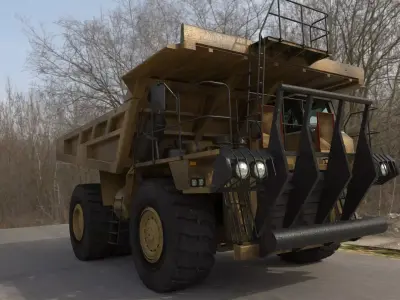 Dump Truck 3D model