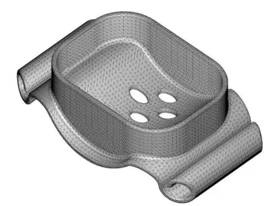 Transparent Soap Holder 3D model