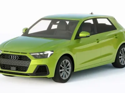 Audi A1 2019 3D model