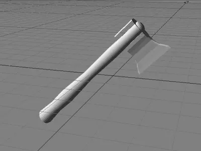 Civil Tool - Axe 3D model