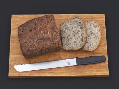 Bread Board I 3D model