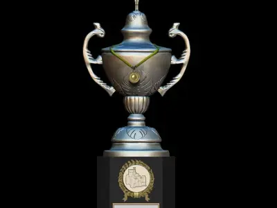 Ayrton Senna trophy 3D print model