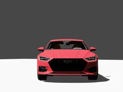 Audi A7 3D model get