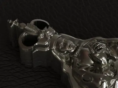 Virgin Mary 3D print model