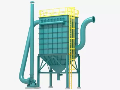 Dust Collector 3D model