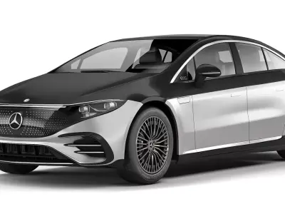 Mercedes-Benz EQS 580 2022 3D model