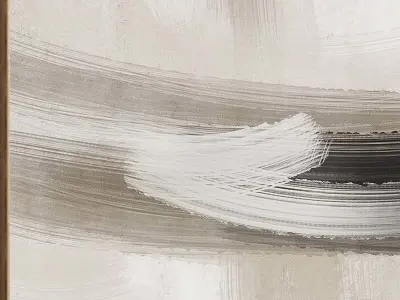 Plaster Two Photo Frame 434 Low-poly 3D model