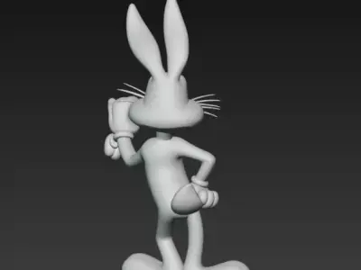 Bugs Bunny 3D print model