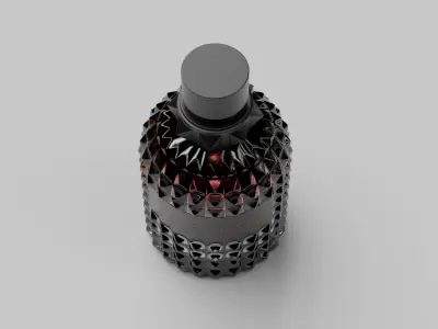 Valentino Uomo Born In Roma Perfume For Men 100ml Low-poly 3D model