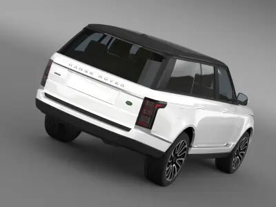 Range Rover Autobiography V8 L405 3D model