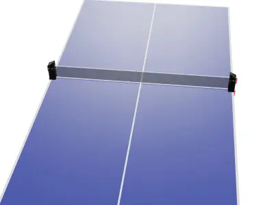 Ping Pong Table  Low-poly 3D model