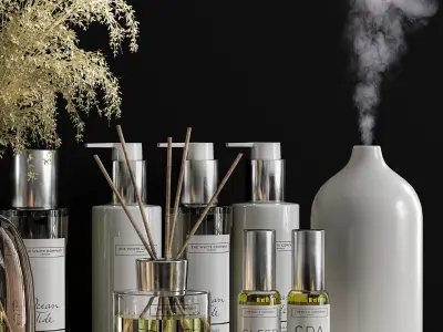 Bathroom accessories 45 3D model