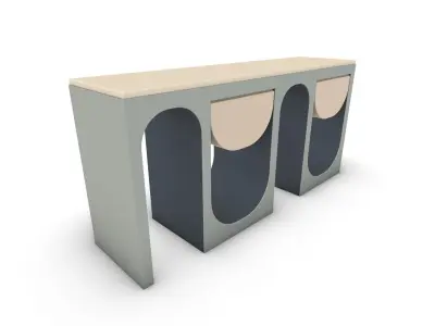 Console Table 3D model