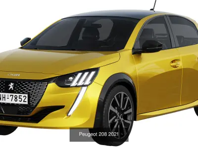 HQ cars collection 9 3D Model Pack