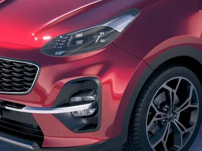 Kia Sportage 2019 3D model